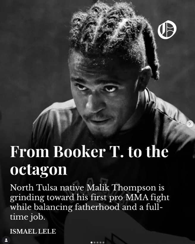 From Booker T. to the ring, north Tulsa native paves path to become pro MMA fighter