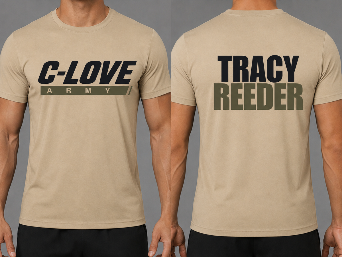 Tracy Reeder C-Love Army Shirt | Official DEBUT Shirt
