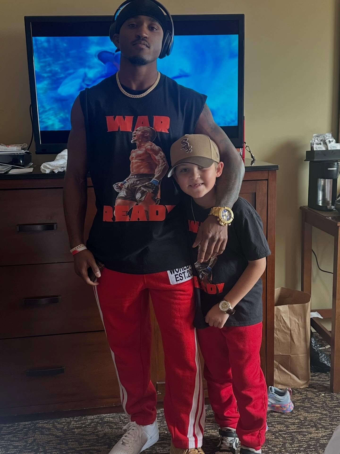 Malik Thompson “War Ready” Tee | Fighter Graphic Shirt