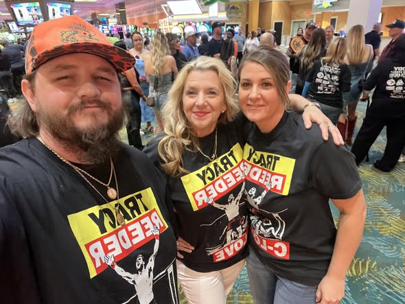 Tracy Reeder “C-Love Fight Tee” | Worn Cageside Shirt