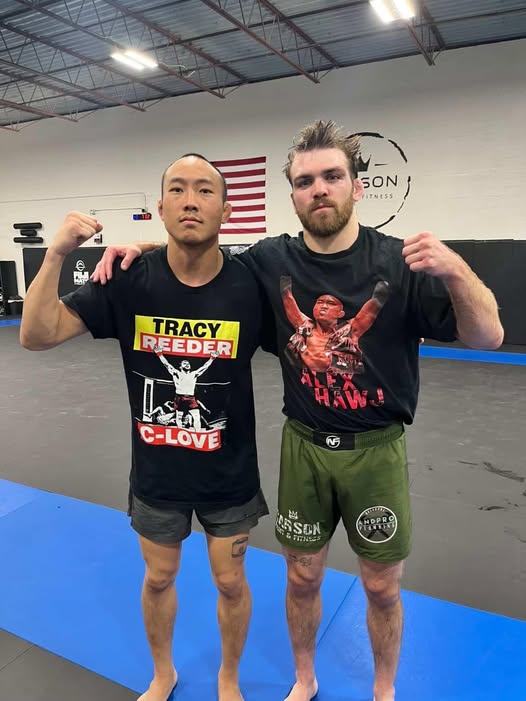 Tracy Reeder “C-Love Fight Tee” | Worn Cageside Shirt