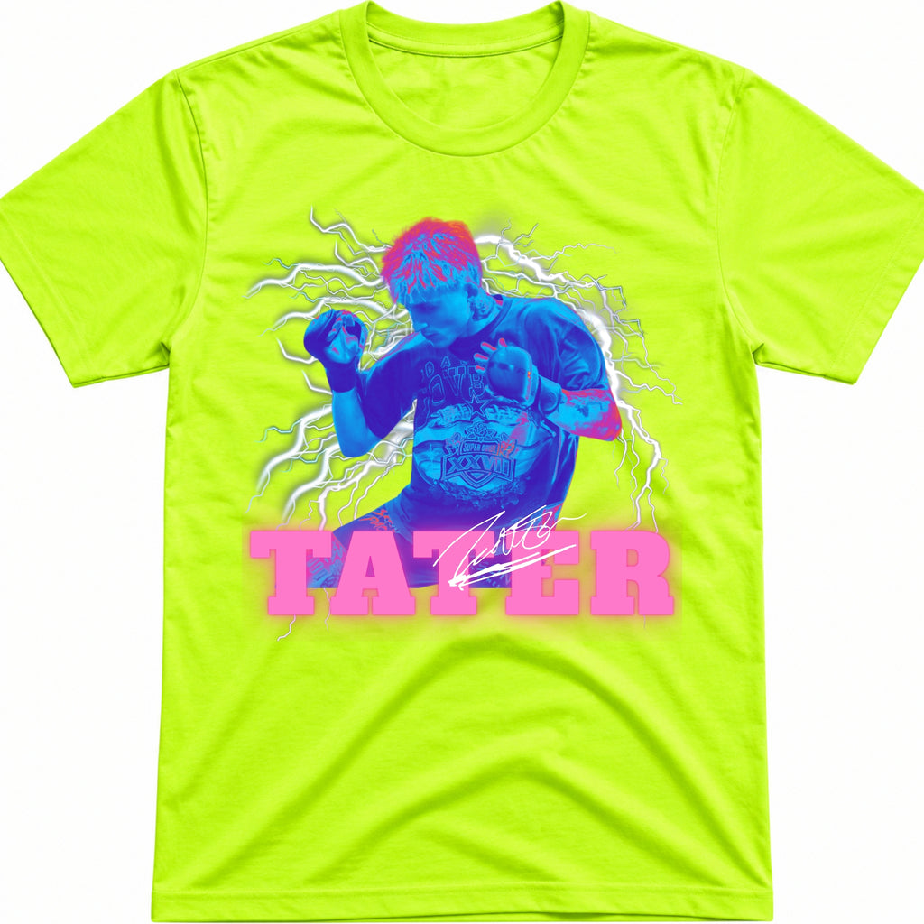Tater McSpadden Neon Lightning Tee – Strike Standard Exclusive
