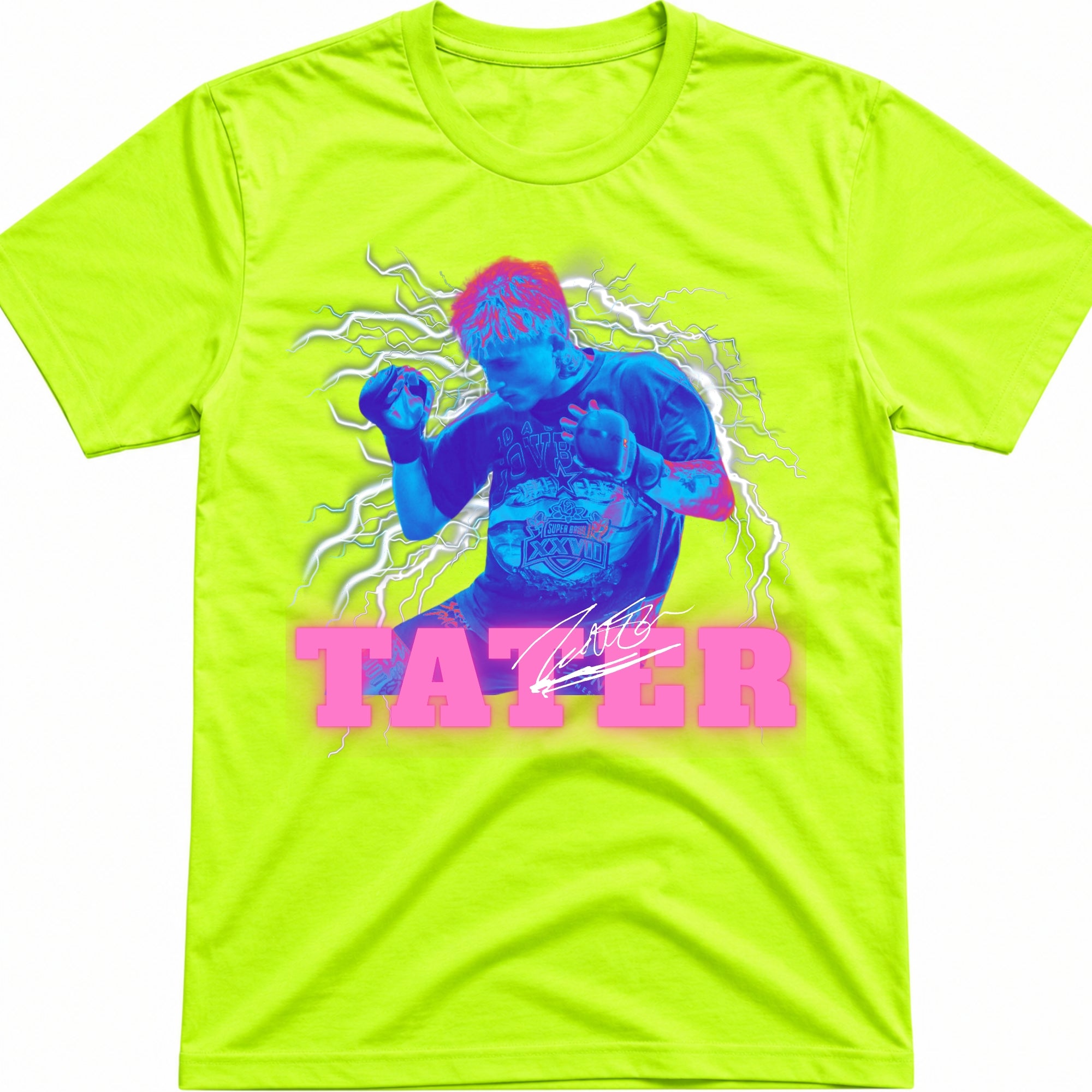 Tater McSpadden Neon Lightning Tee – Strike Standard Exclusive
