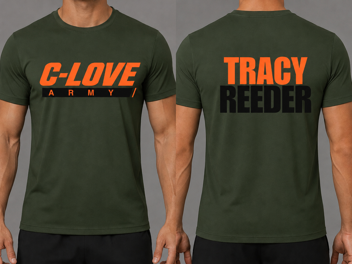 Tracy Reeder C-Love Army Shirt | Official DEBUT Shirt
