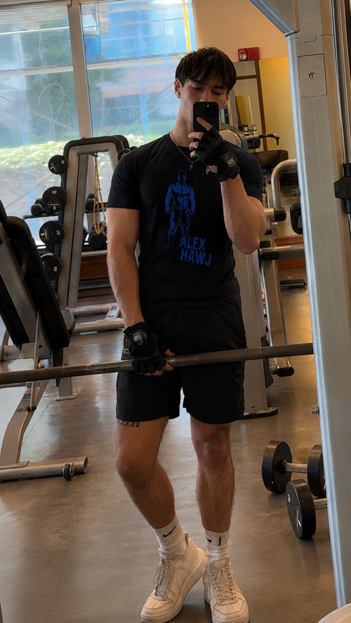 Alex Hawj “Blue Walkout” Tee – Limited Drop Fighter Shirt