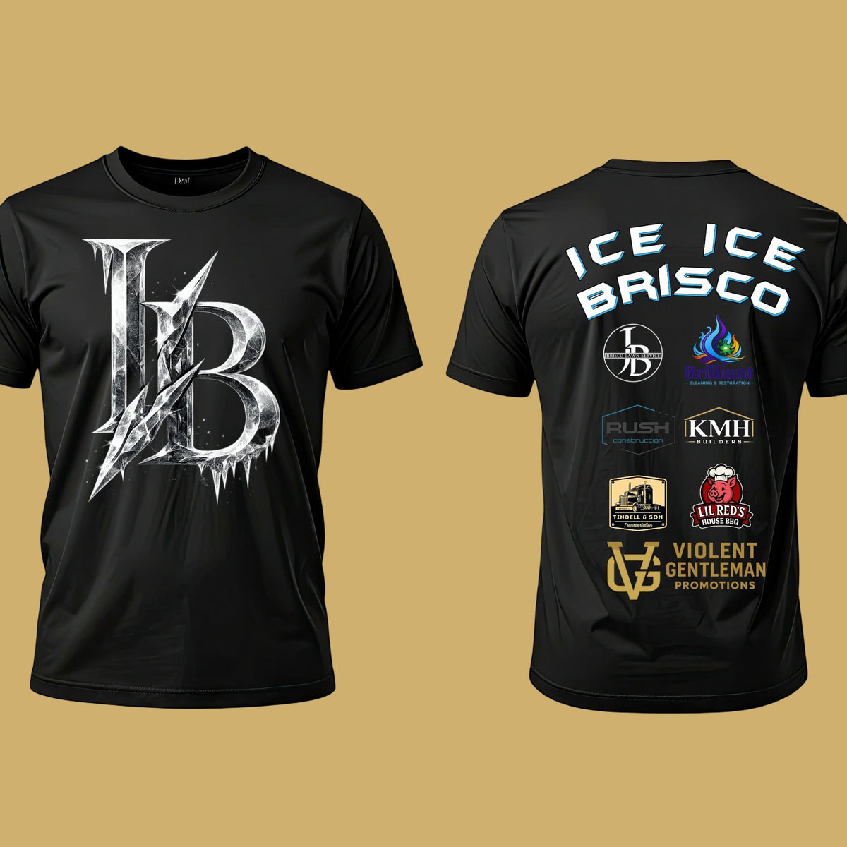 Isaiah “Ice Ice” Brisco Official PRO DEBUT Fight Shirt